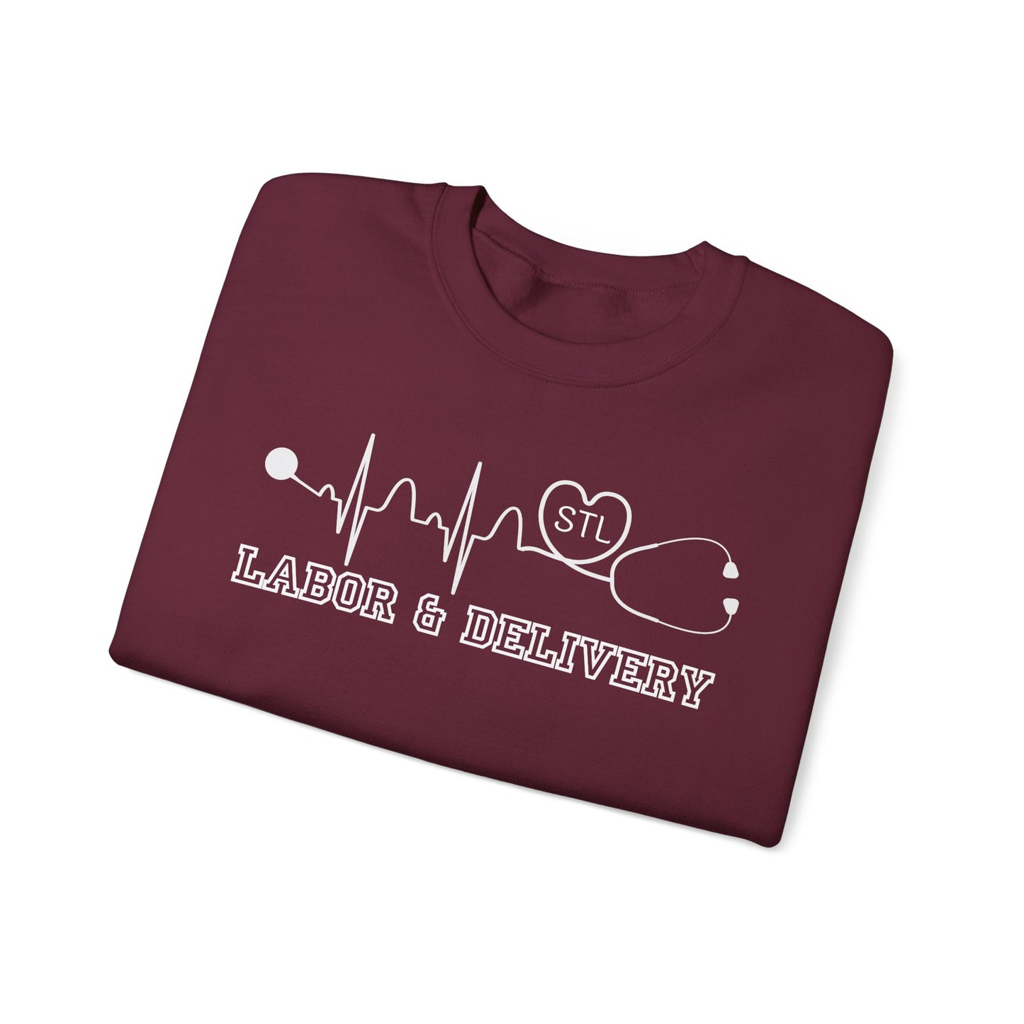 Copy of Labor and delivery stl comfort colors sweatshirt, cozy sweatshirt !
