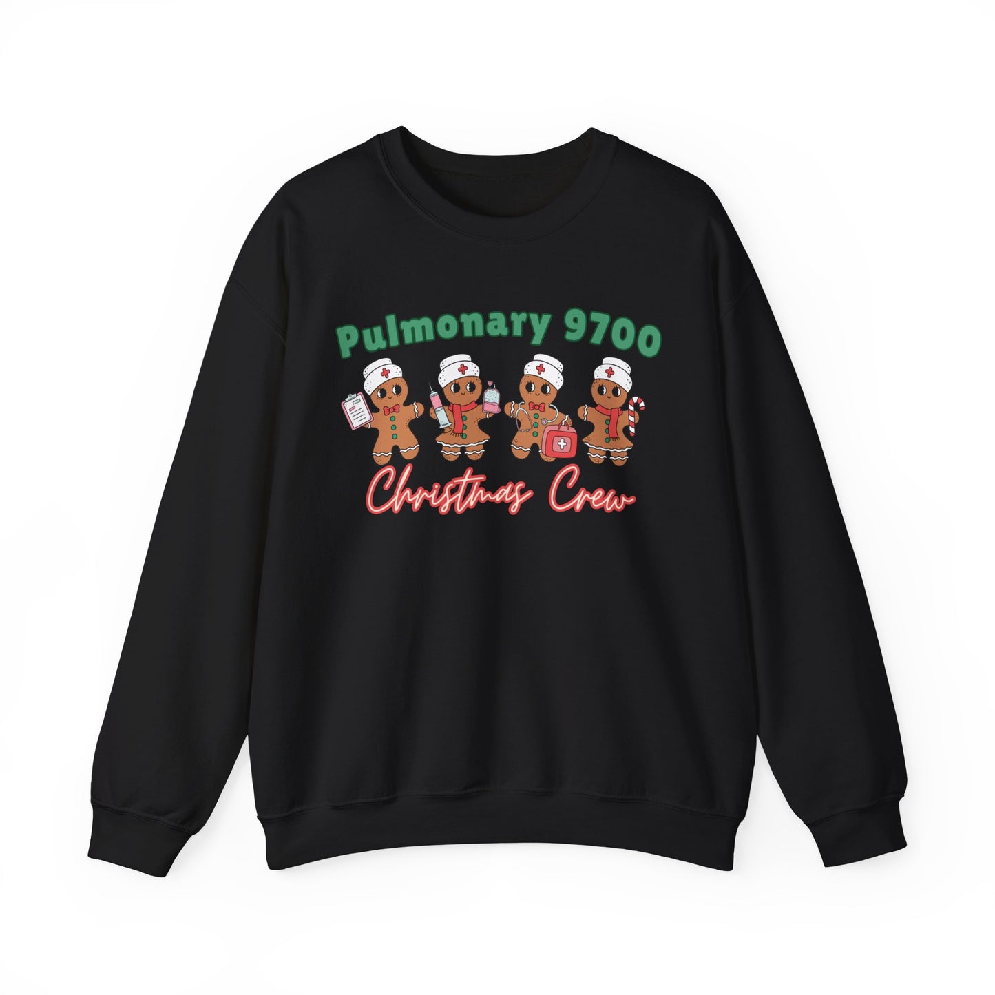 Pulmonary 9700 Christmas Crew, Gingerbread nurse, ER Nurse Christmas sweater, Pediatric Nurse, Christmas Crew