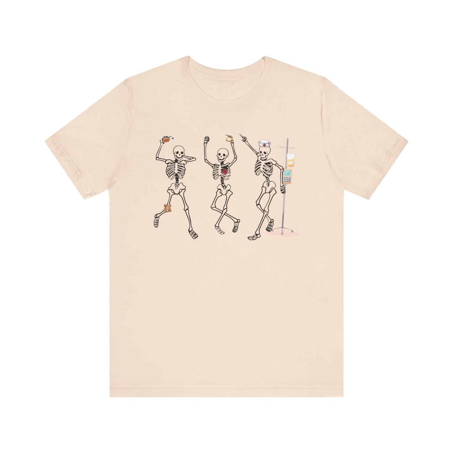 Dancing Skeleton Halloween Tshirt, Halloween shirt, nurse tshirt , spooky season, funny Halloween sweatshirt
