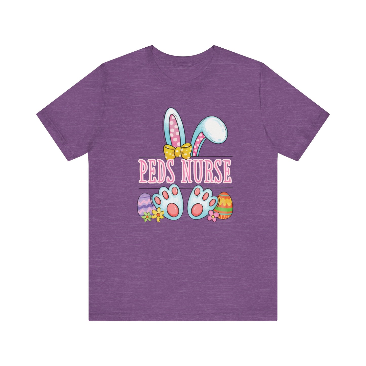 Easter Women Shirt, Retro Chick,Peds Nurse shirt, Easter nurse,