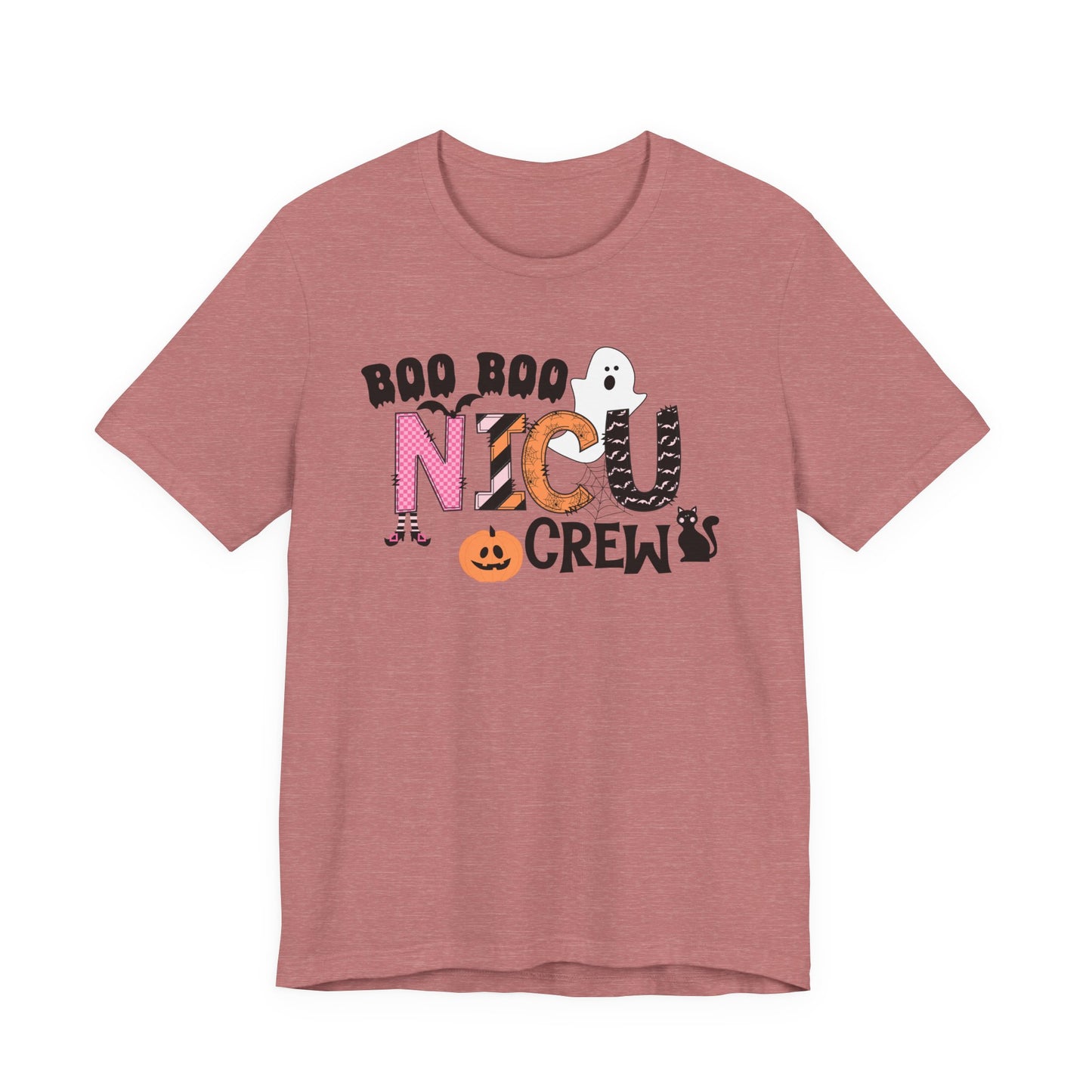 Boo Boo Nicu Crew, pediatric nurse sweatshirt, Halloween sweatshirt, spooky season,NICU nurseHalloween Nurse, comfort colors