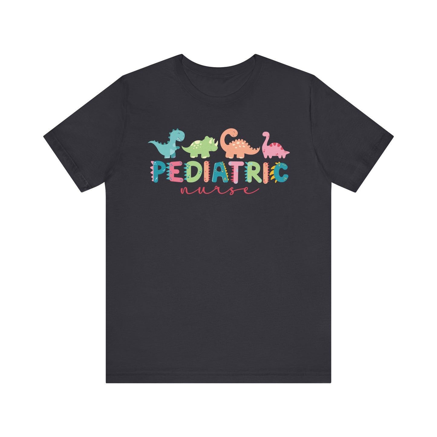 Dino peds shirt, brighten any patients day with cutest dinosaur pediatric shirt