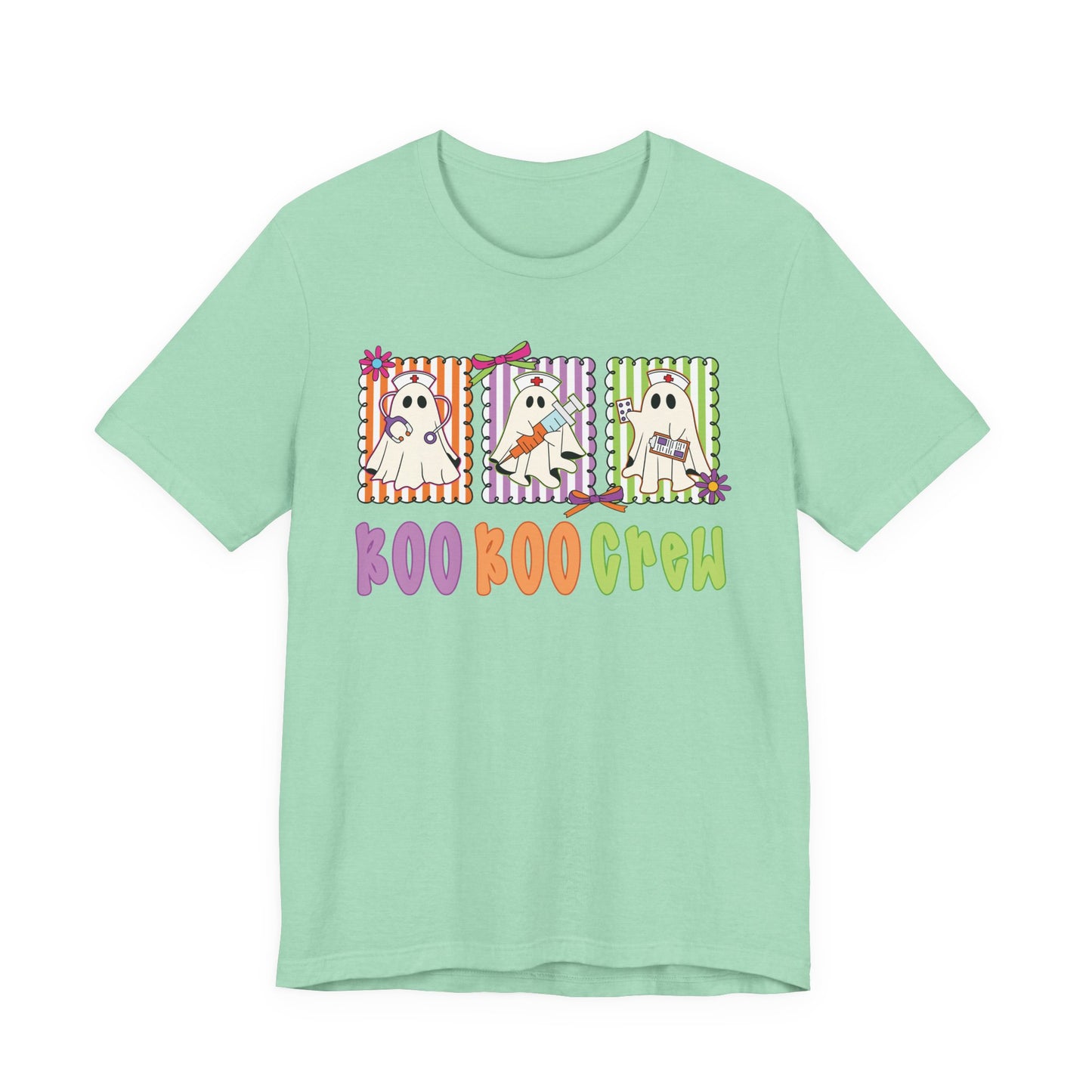 Boo Boo Crew Tshirt , pediatric nurse Halloween shirt, gildan ghost nurse shirt, Peds nurse , Spooky nurse shirt