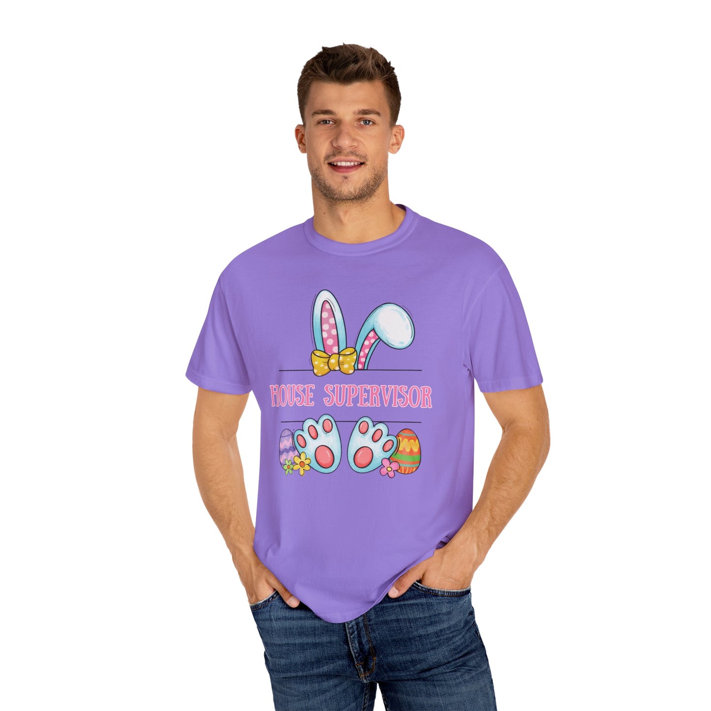 House Supervisor Easter Women Shirt, Retro Chick,Peds Nurse shirt, Easter nurse,