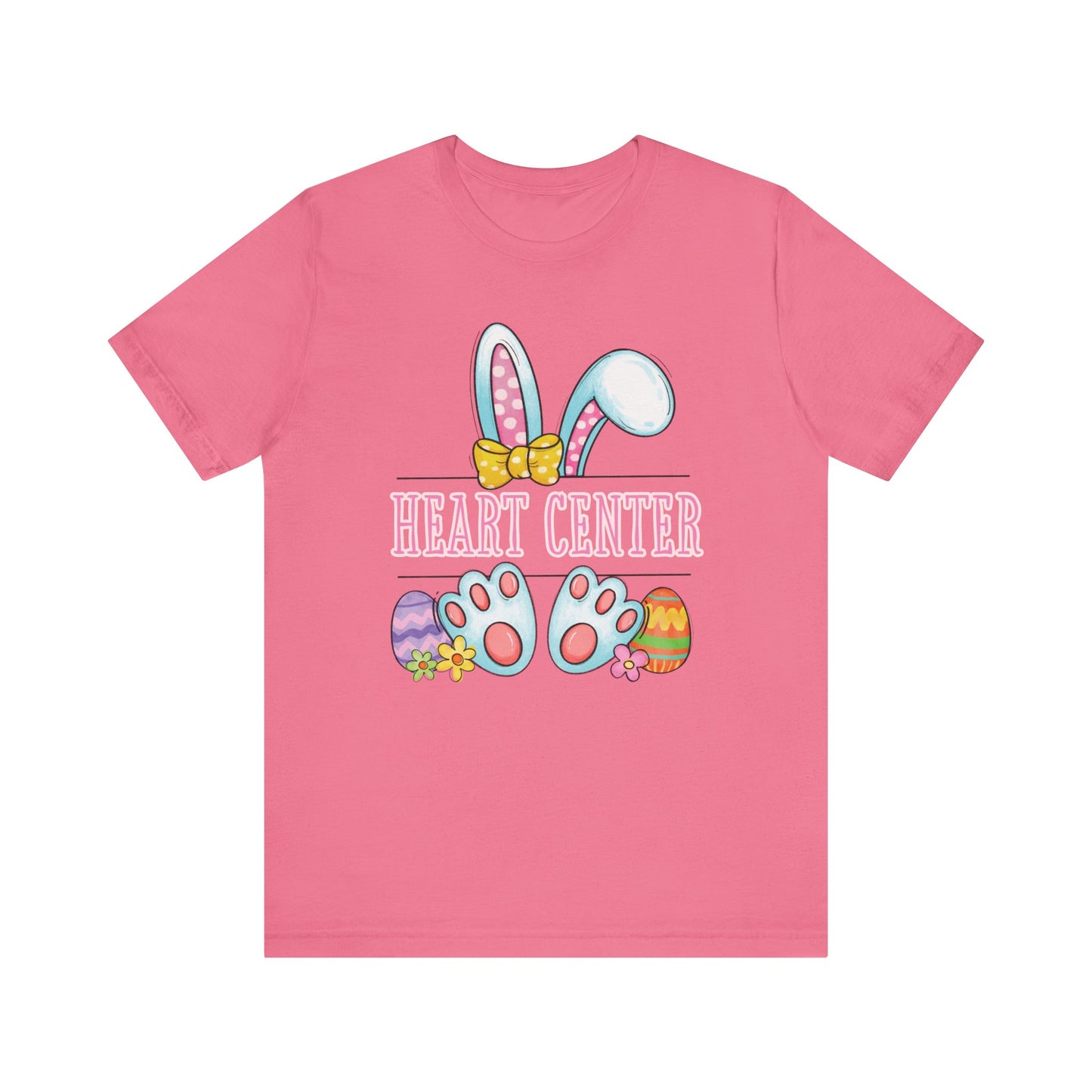 Heart Center Adorable Bunny Shirt Retro Chick, Nurse shirt, Easter nurse, Comfy and cute for work or play!