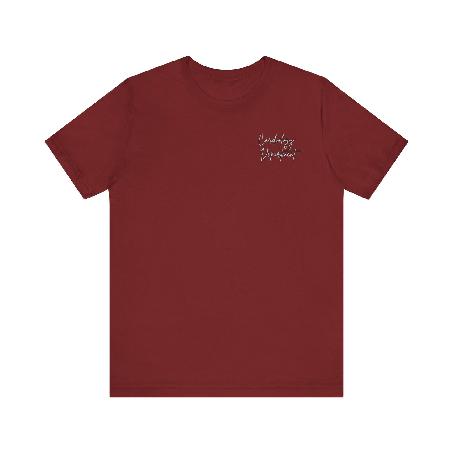 Simple Floral Heart , Cardiology Bella Canvas Tshirt