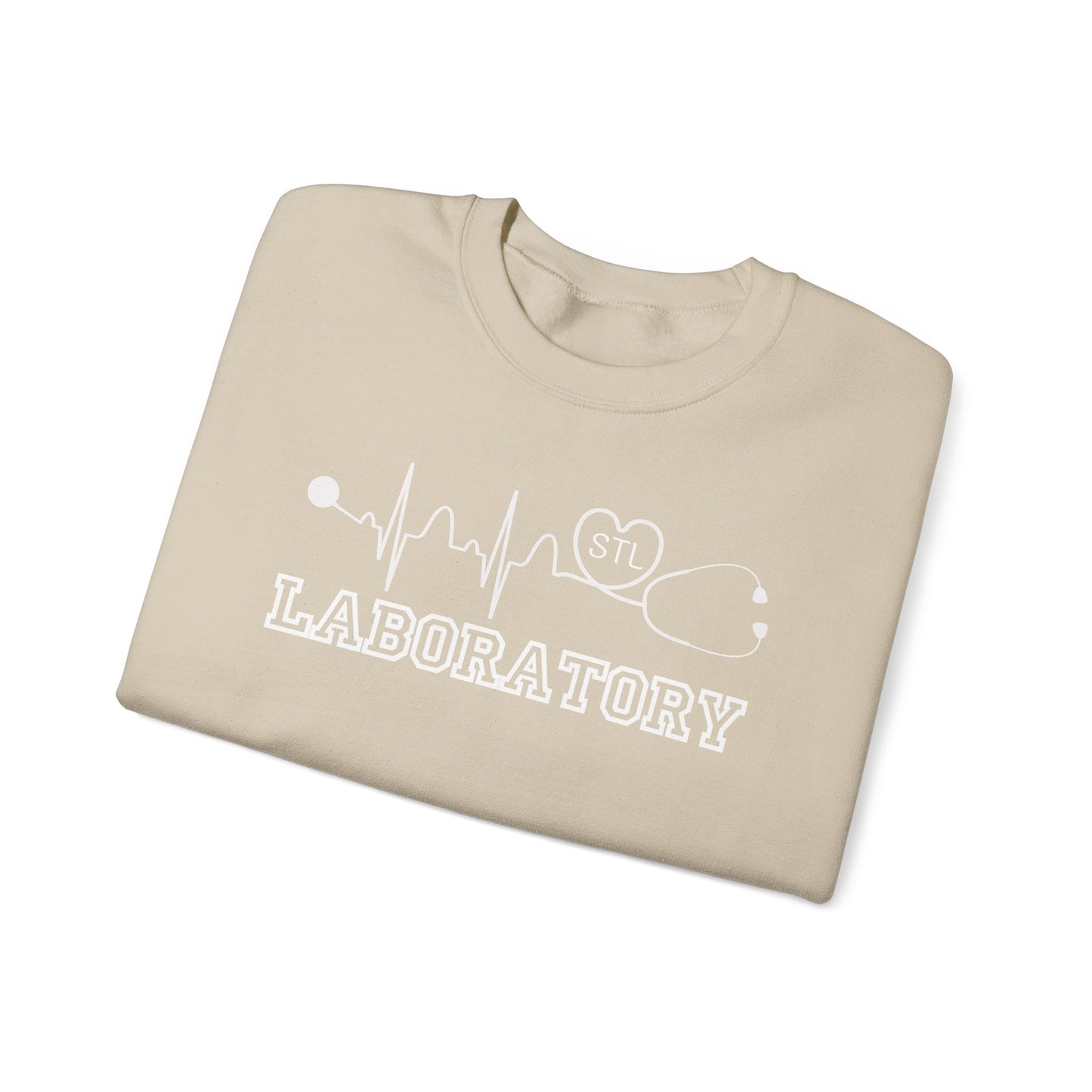 STL laboratory EKG RN Comfy Gildan Sweatshirt, EKG STL  love, wear out or at work!
