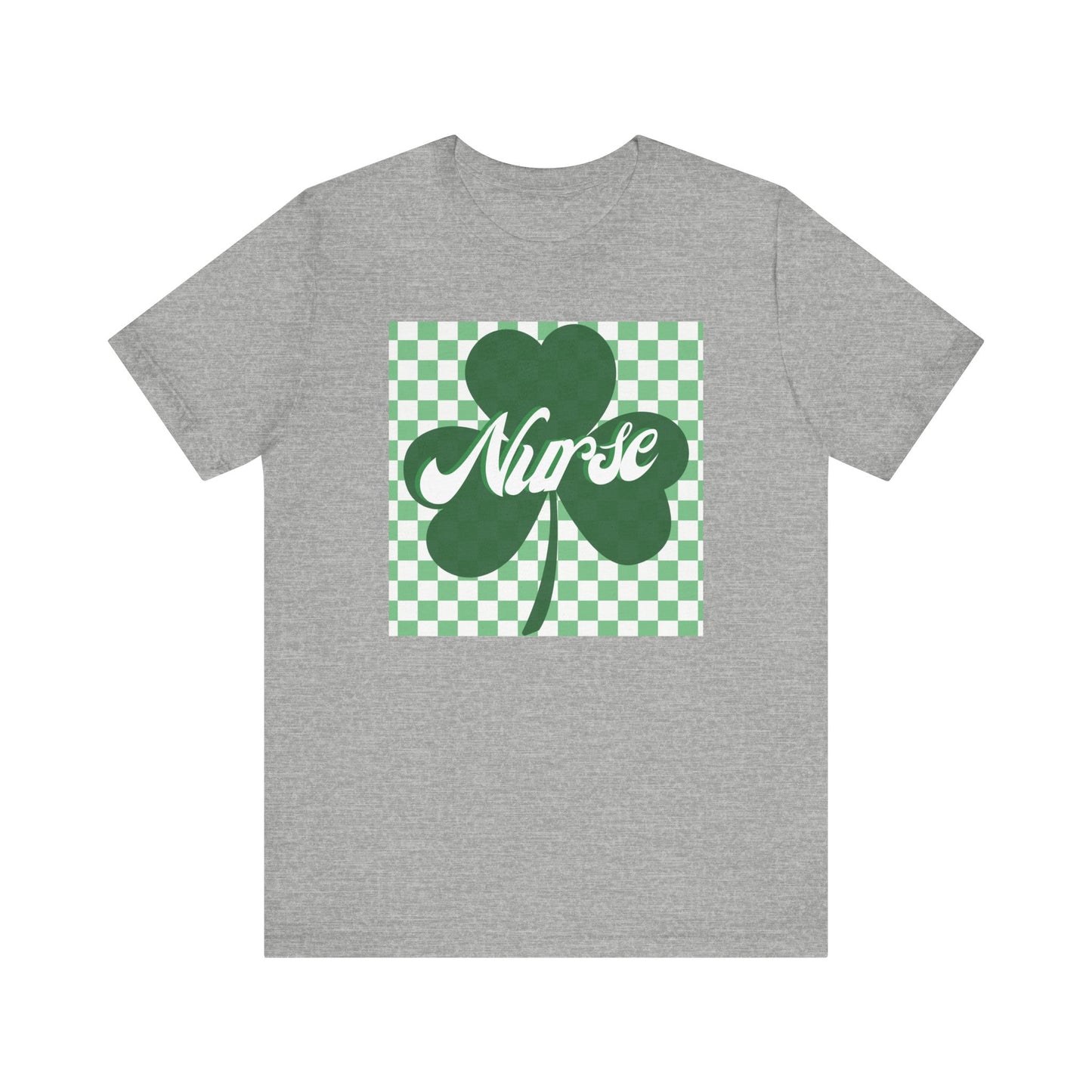 Retro St. Patrick’s Day Nurse Shirt, Comfy, stretchy Bella Canvas