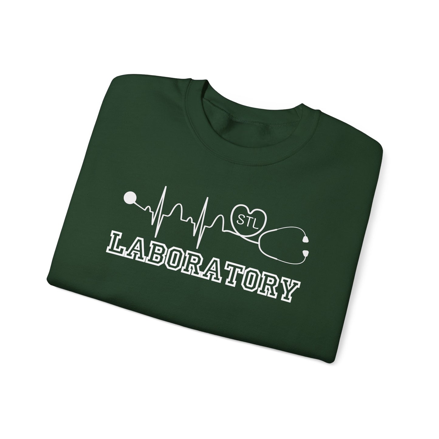 STL laboratory EKG RN Comfy Gildan Sweatshirt, EKG STL  love, wear out or at work!