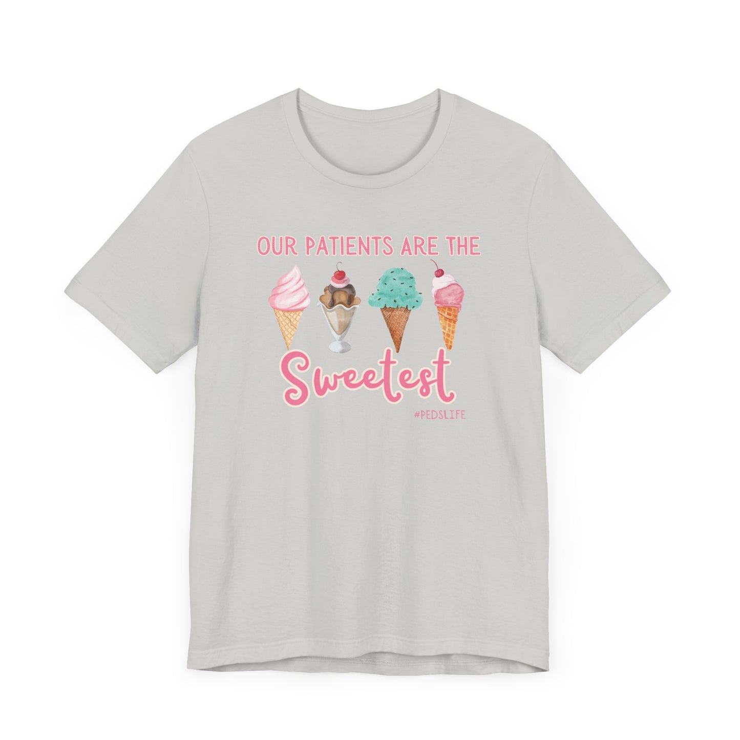 Cutest ice cream Peds shirt, our patients are the sweetest