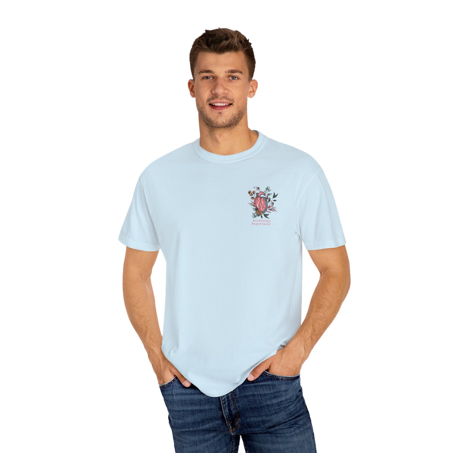 “Have you Tried Turning it off and back on again?” Adenosine, Funny Cardiology Department Comfort Colors Tshirt