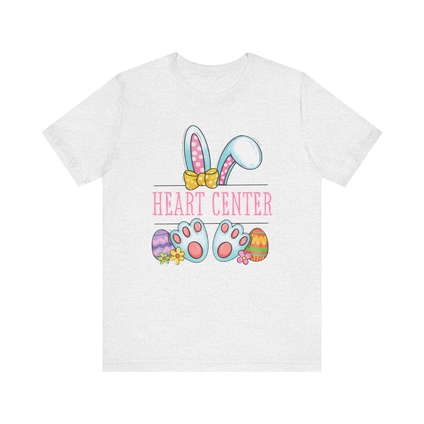 Heart Center Adorable Bunny Shirt Retro Chick, Nurse shirt, Easter nurse, Comfy and cute for work or play!