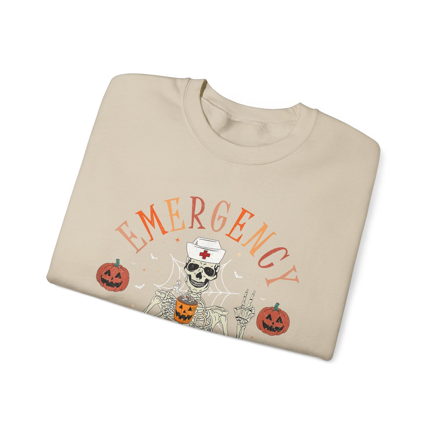 Skeleton ED Nurse , pediatric nurse Halloween shirt, gildan skeleton nurse sweatshirt, Peds nurse , Spooky nurse shirt