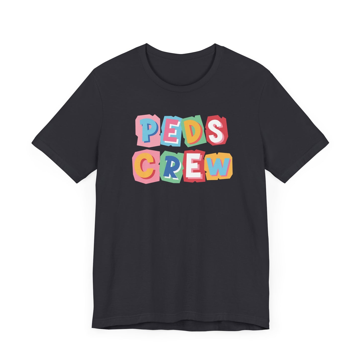 Peds crew nurse tshirt , retro 90s theme nurse tshirt