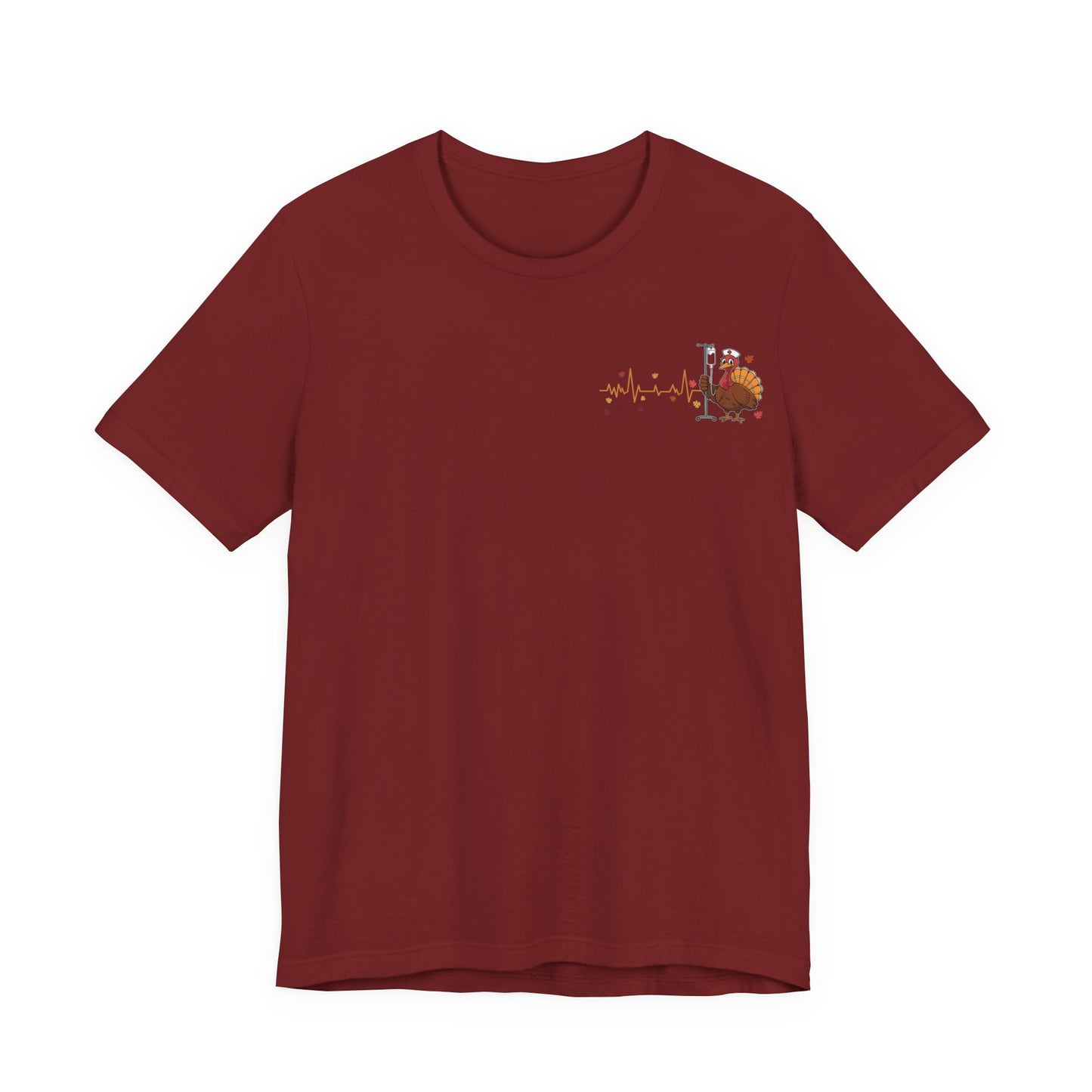 Turkey pocket design ED Nurse , pediatric nurse thanksgiving  shirt, gildan turkey ekg nurse shirt, Peds nurse , fall nurse shirt