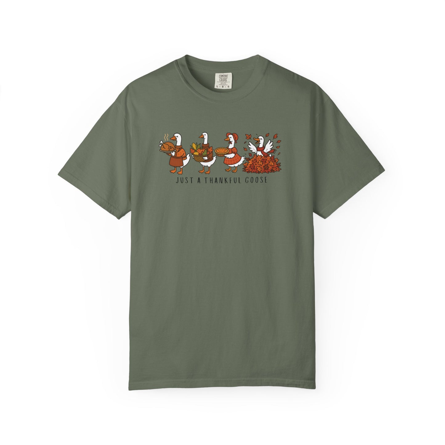 Funny Goose Thanksgiving Comfort colors tshirt