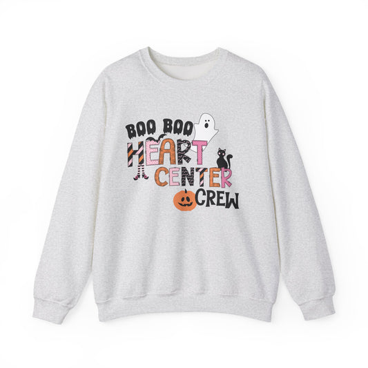 Cardiac Nurse Boo Boo Peds Crew, pediatric nurse Halloween sweatshirt,gildan  ghost nurse sweatshirt, Peds nurse , Spooky nurse shirt