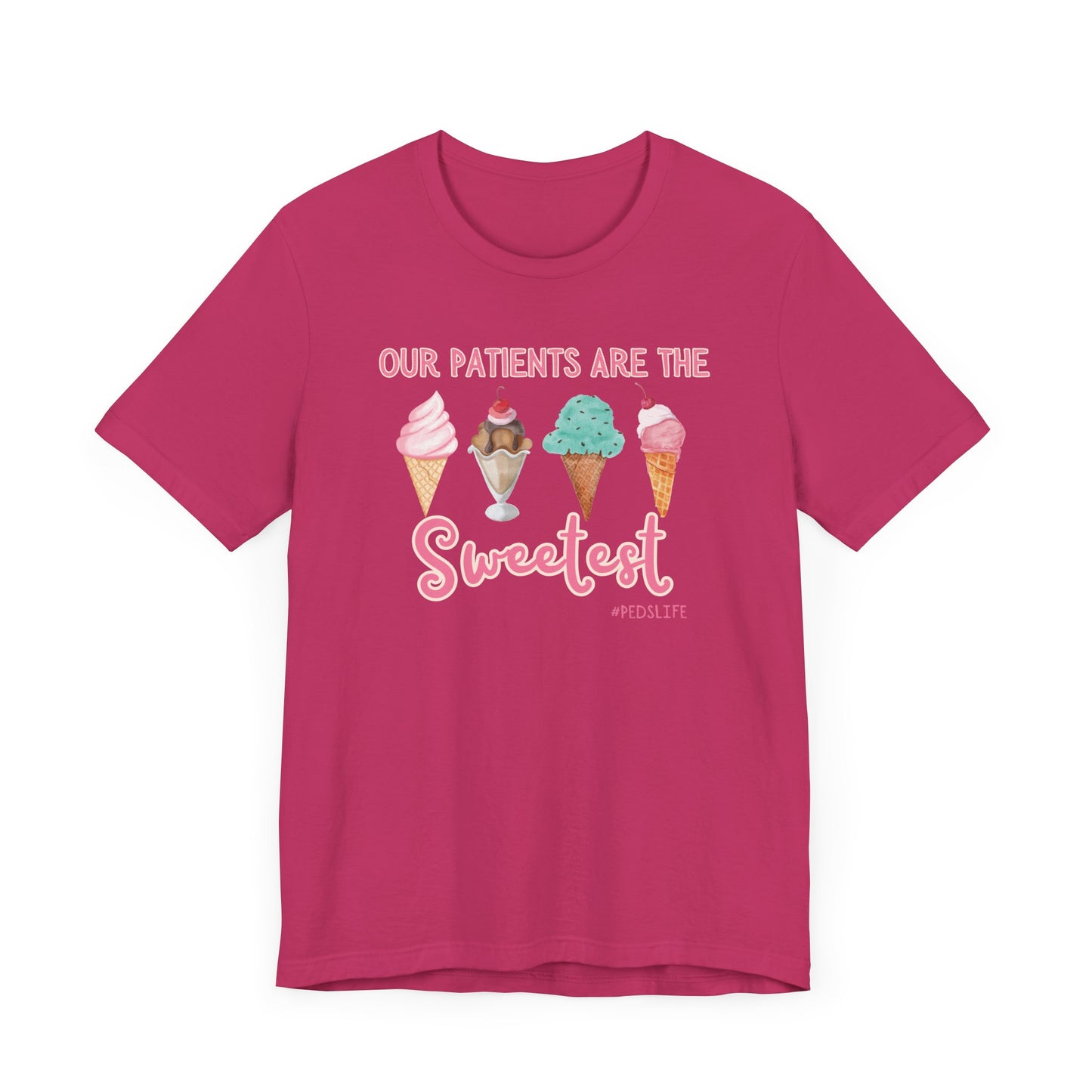 Cutest ice cream Peds shirt, our patients are the sweetest