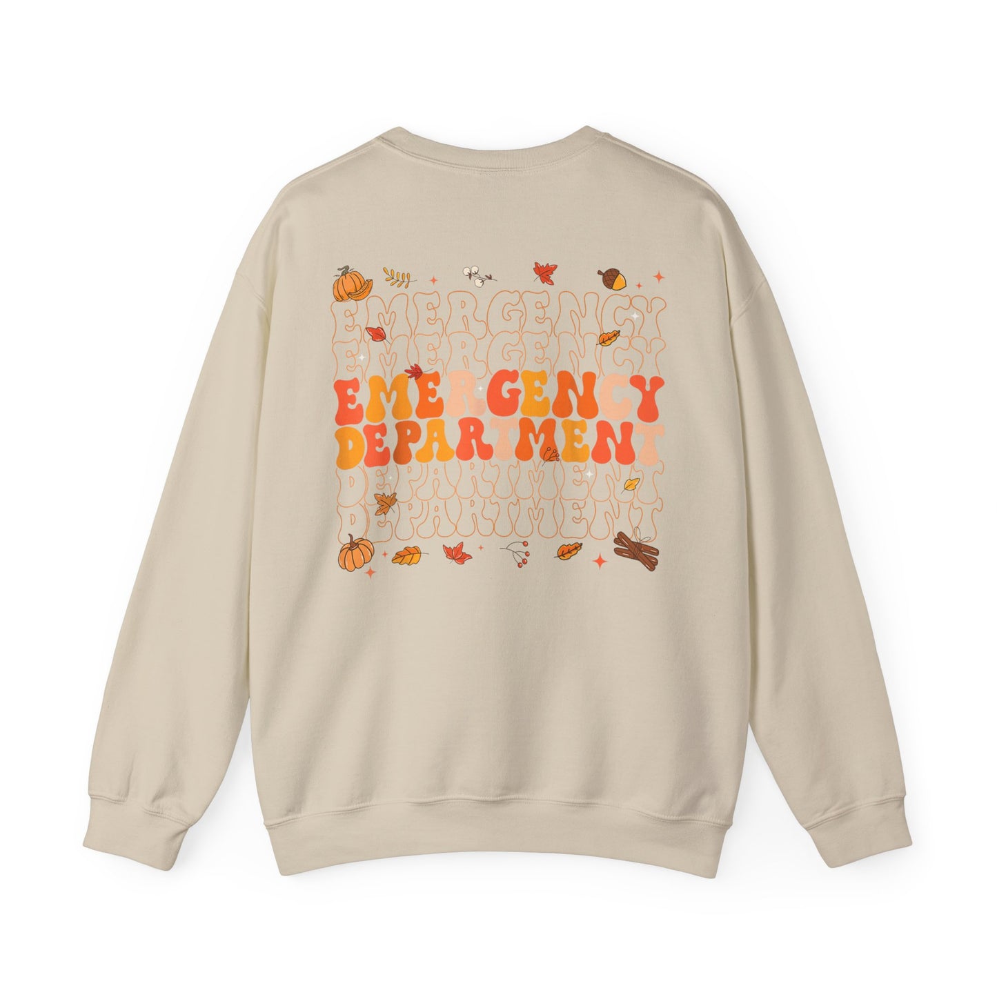 Copy of Turkey front ED sign, thanksgiving theme ED Nurse longsleeve , pediatric nurse shirt, comfort colors turkey nurse shirt, Peds nurse,fall nurse shirt