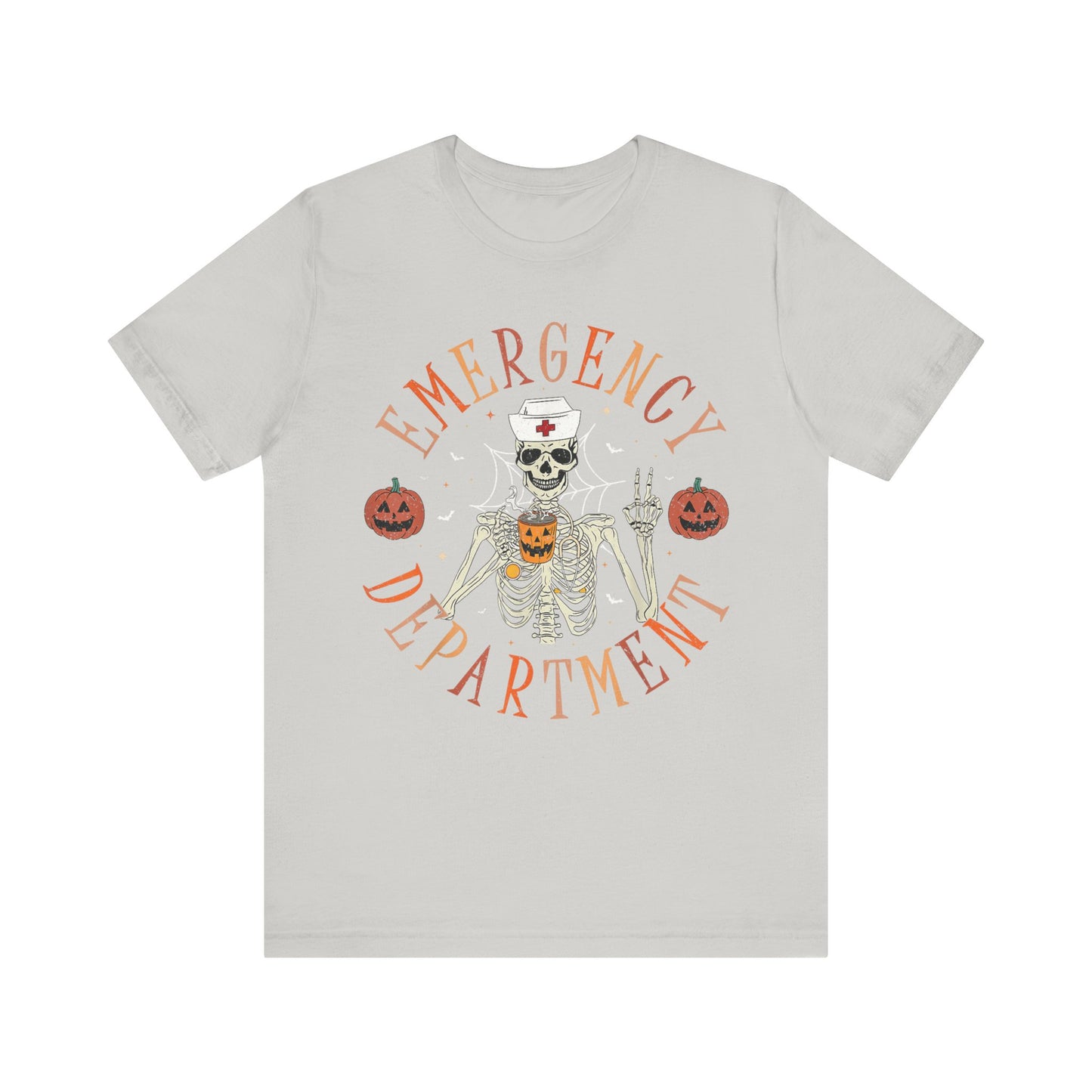 Skeleton ED Nurse , pediatric nurse Halloween shirt, gildan skeleton nurse shirt, Peds nurse , Spooky nurse shirt