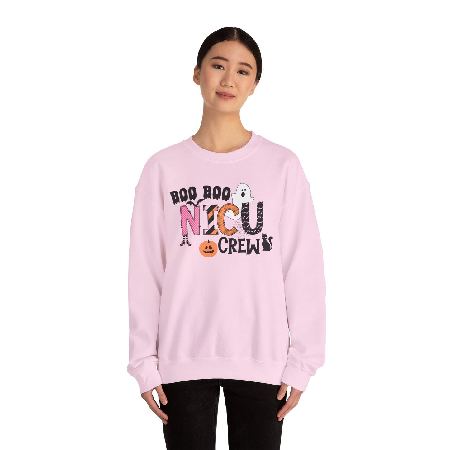 Copy of Boo Boo Peds Crew, pediatric nurse sweatshirt, Halloween sweatshirt, spooky season, ER RN, NICU nurseHalloween Nurse, comfort colors