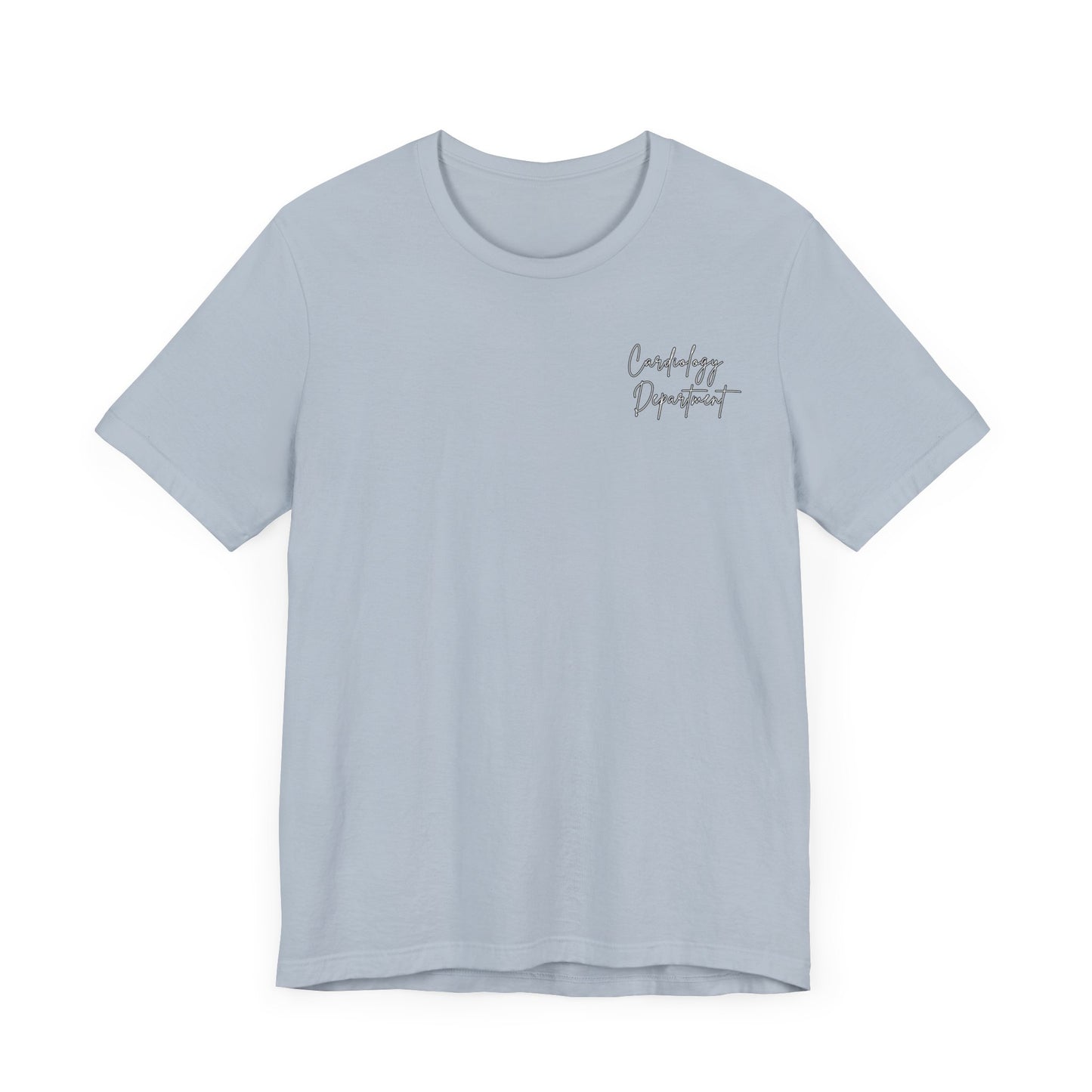 Simple Floral Heart , Cardiology Bella Canvas Tshirt