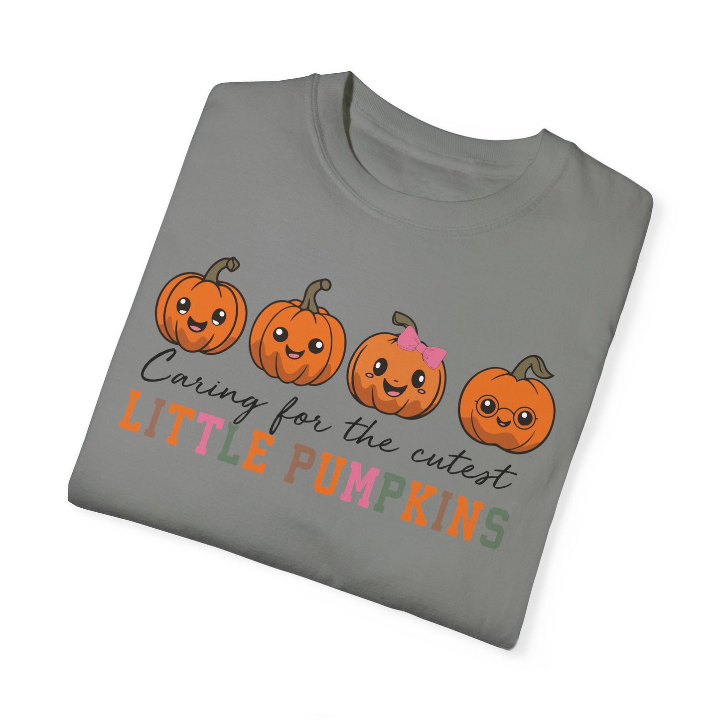 Caring for the littlest pumpkins Cute Pediatric Nurse Shirt , funny nurse shirt, Nurse shirt, gift for nurse, coquette bow, everything fall, ed nurse, ICU RN