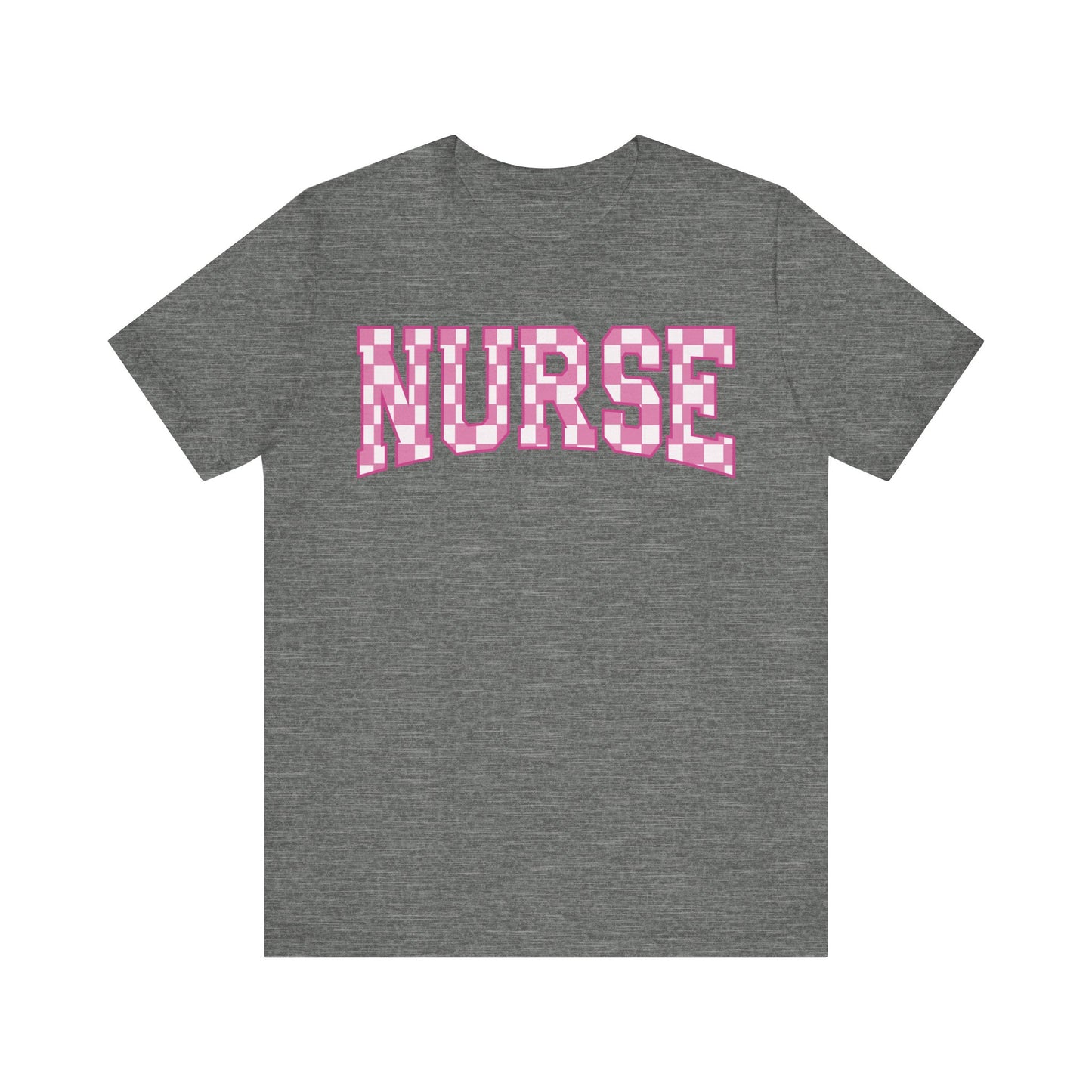 Retro checkered nurse shirt , Emergency Nurse,  Registered Nurse Shirt, PICU Nurse, NICU Nurse Shirt, Gift for Nurse, Future Nurse gift, RN gift.