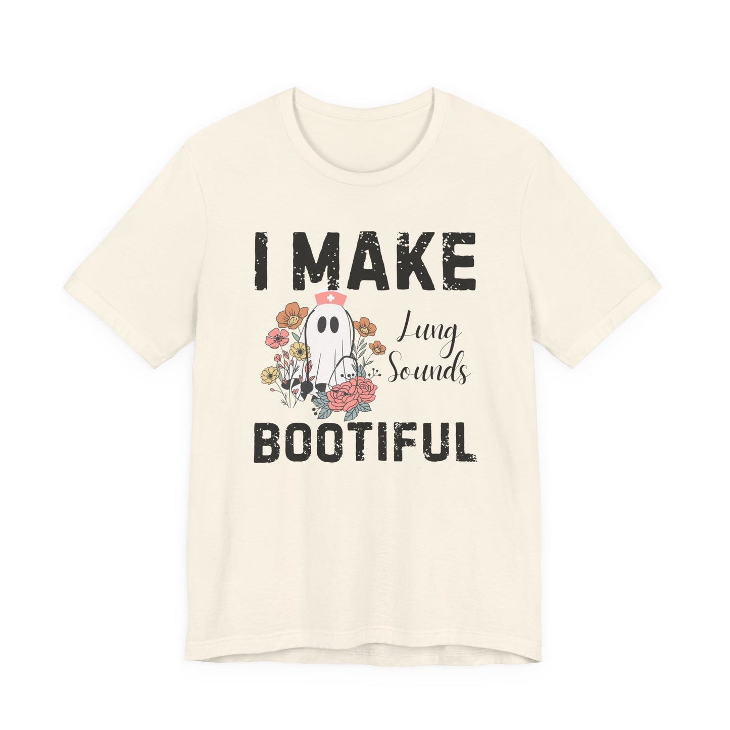 I make lung sounds beautiful t shirt, ghost nurse shirt , emergency nurse, RN Halloween shirt , comfort colors shirt, ER RN, medical shirt