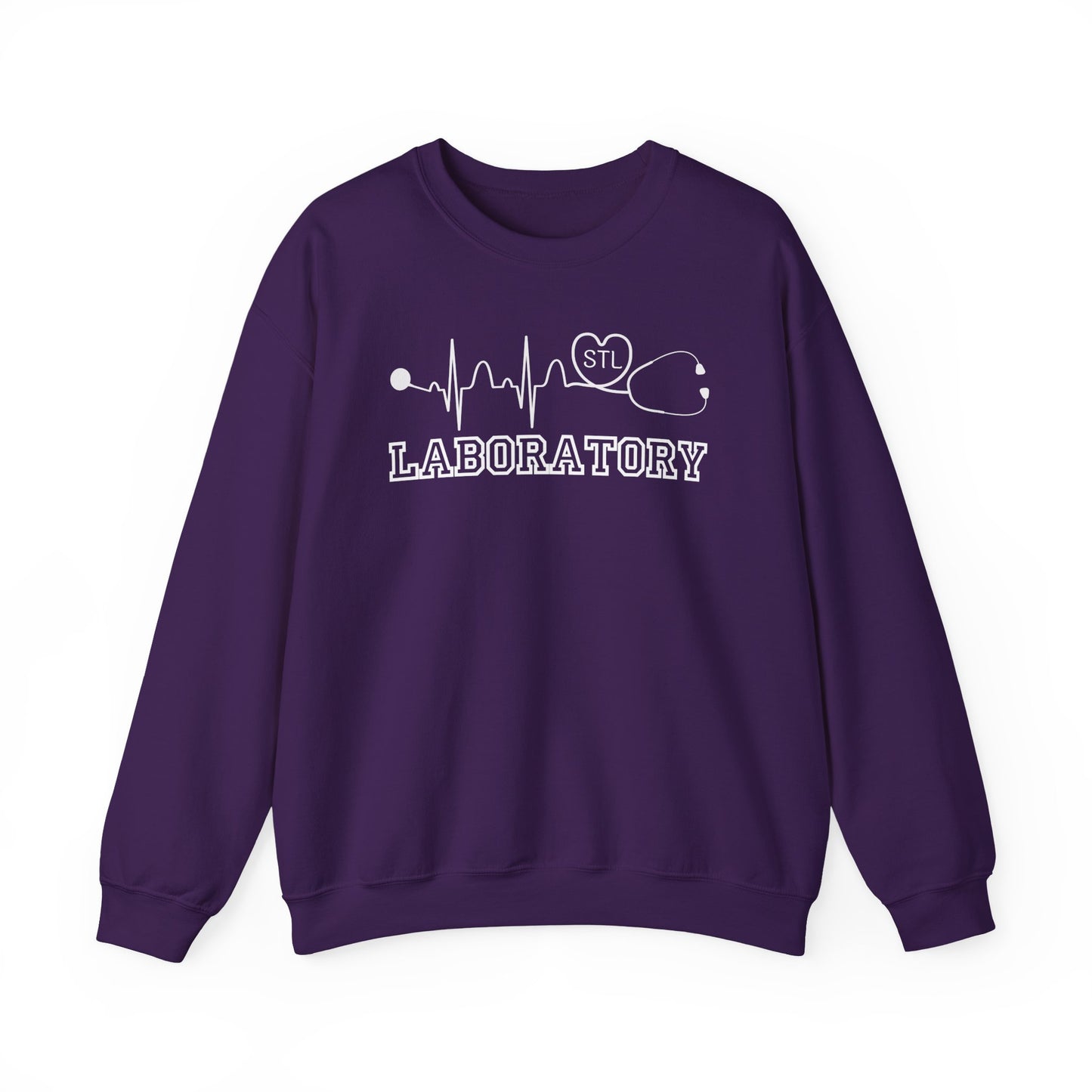 STL laboratory EKG RN Comfy Gildan Sweatshirt, EKG STL  love, wear out or at work!