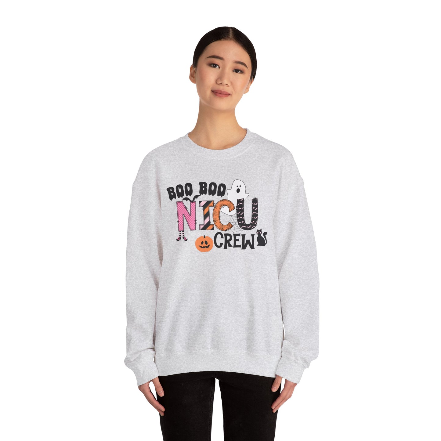 Copy of Boo Boo Peds Crew, pediatric nurse sweatshirt, Halloween sweatshirt, spooky season, ER RN, NICU nurseHalloween Nurse, comfort colors