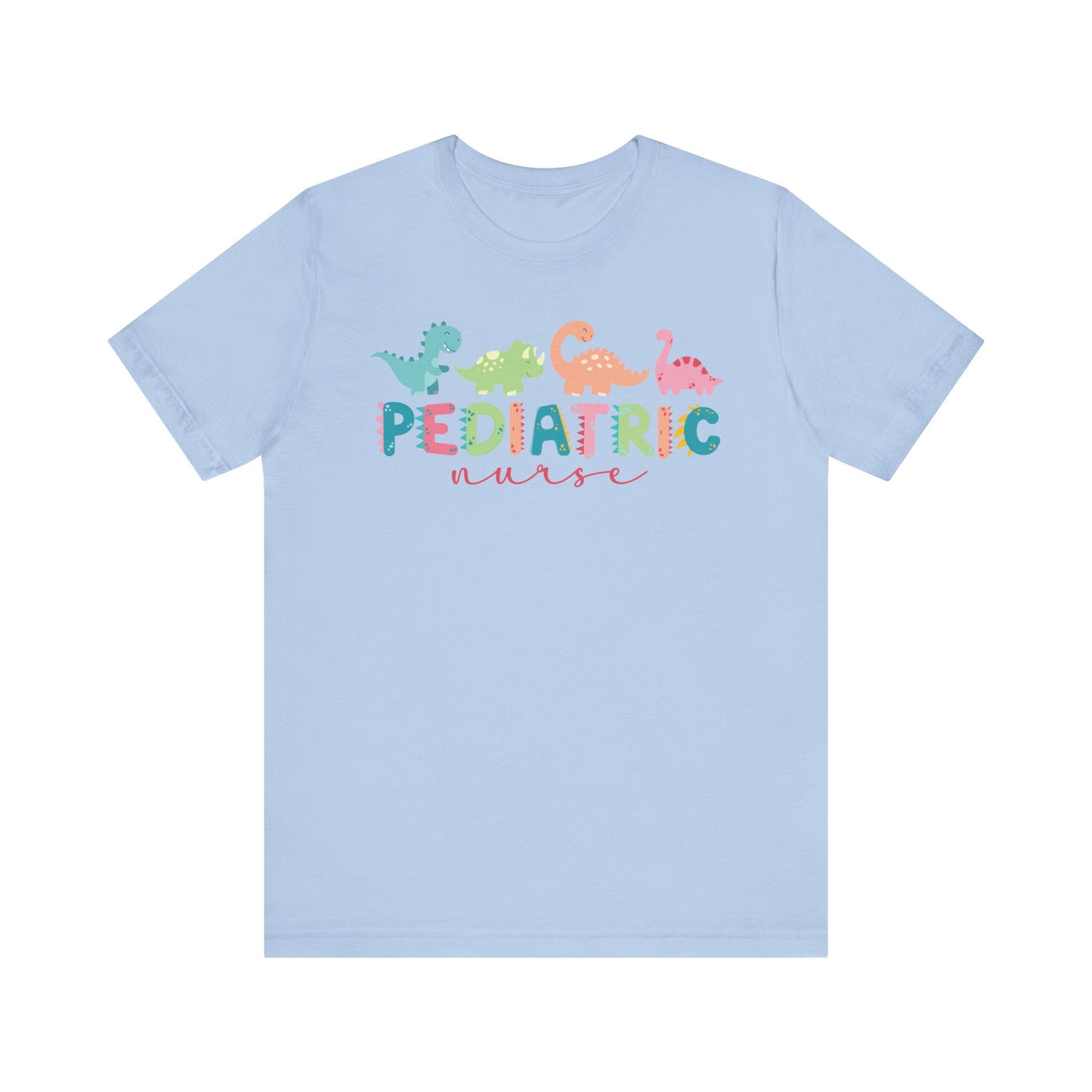 Dino peds shirt, brighten any patients day with cutest dinosaur pediatric shirt
