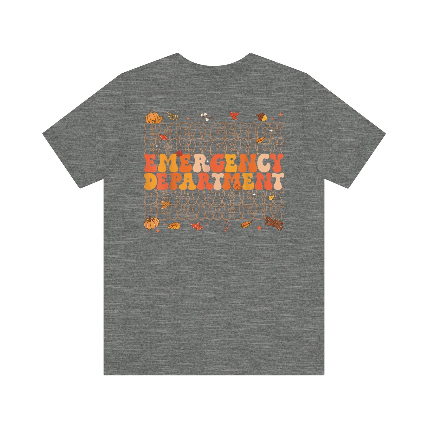 Turkey front ED sign, thanksgiving theme ED Nurse , pediatric nurse shirt, gildan turkey nurse shirt, Peds nurse,fall nurse shirt