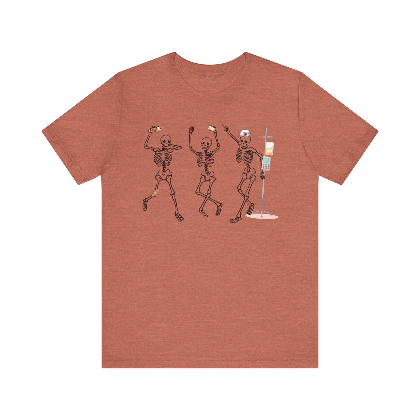 Dancing Skeleton Halloween Tshirt, Halloween shirt, nurse tshirt , spooky season, funny Halloween sweatshirt
