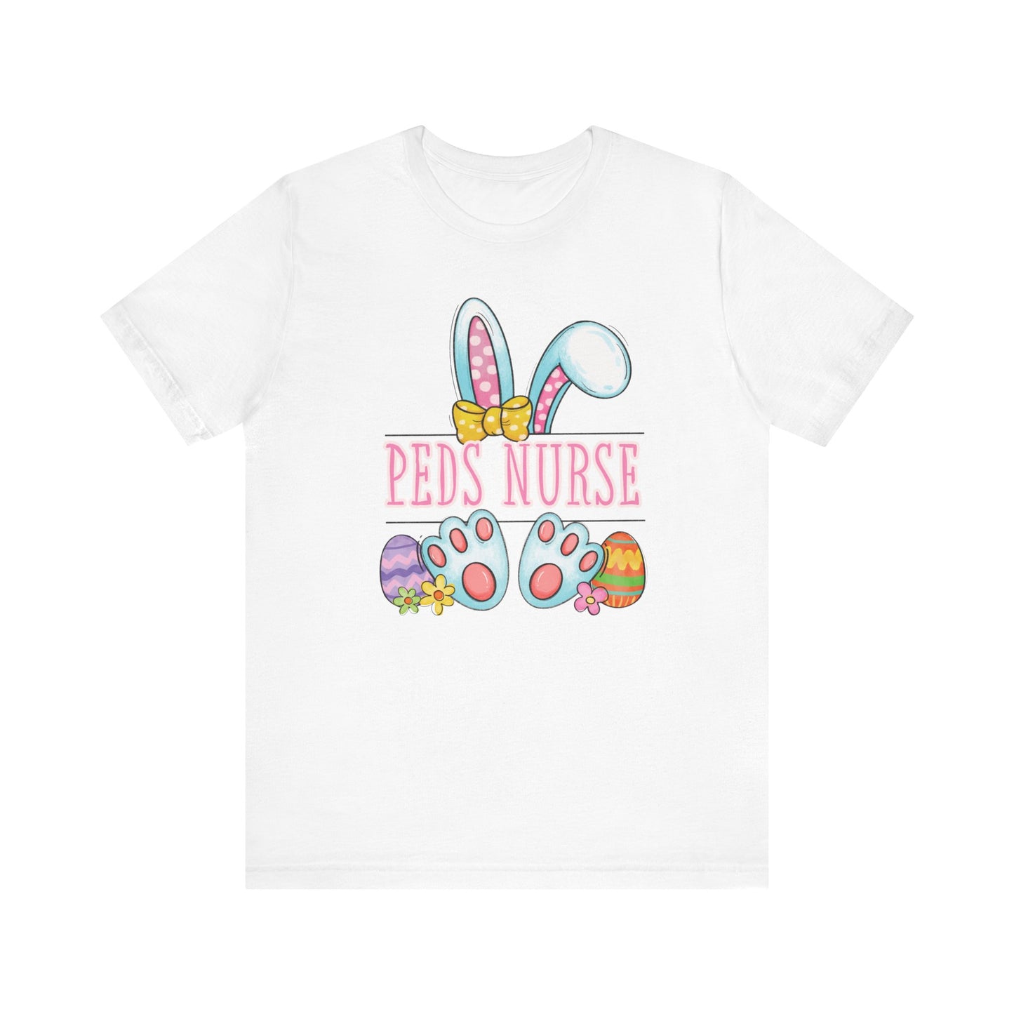 Easter Women Shirt, Retro Chick,Peds Nurse shirt, Easter nurse,