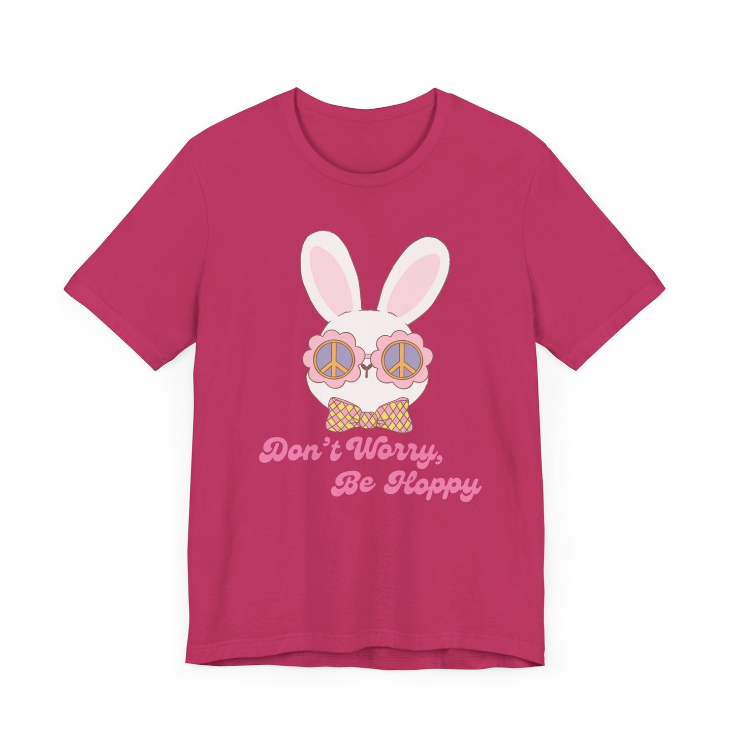 Don't Worry Be Hoppy cute Easter Shirt, bella canvas, comfy tshirt