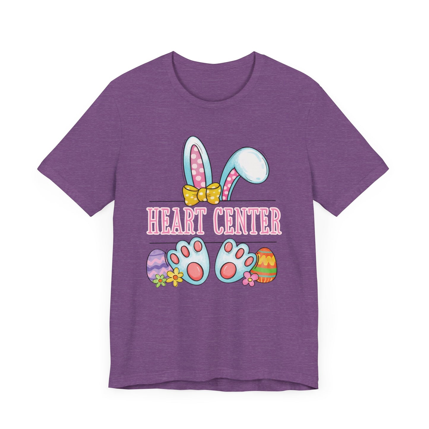 Heart Center Adorable Bunny Shirt Retro Chick, Nurse shirt, Easter nurse, Comfy and cute for work or play!