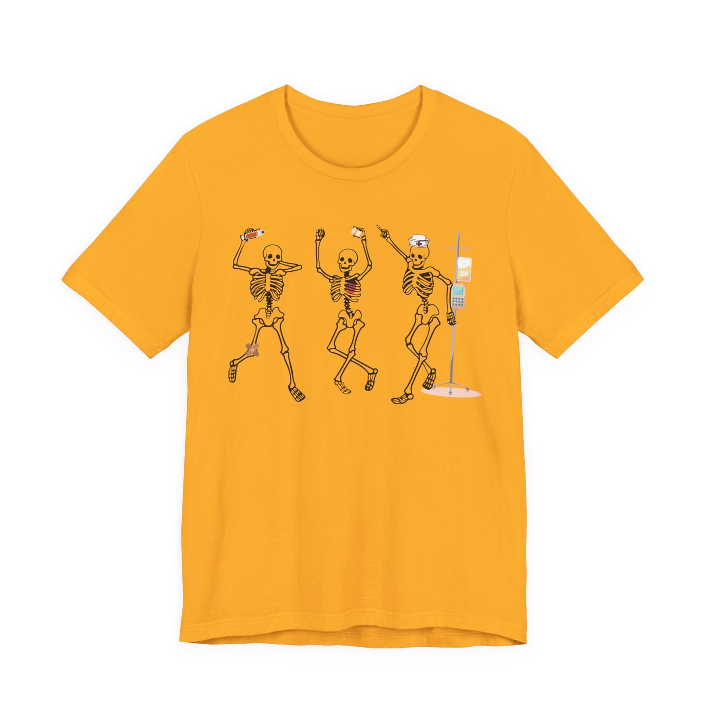 Dancing Skeleton Halloween Tshirt, Halloween shirt, nurse tshirt , spooky season, funny Halloween sweatshirt