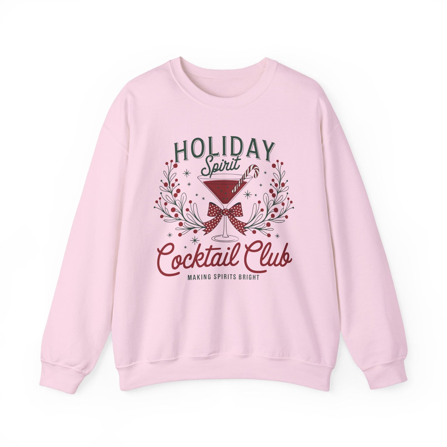 Cutest Holiday Spirits Cocktail Club Sweatshirt!