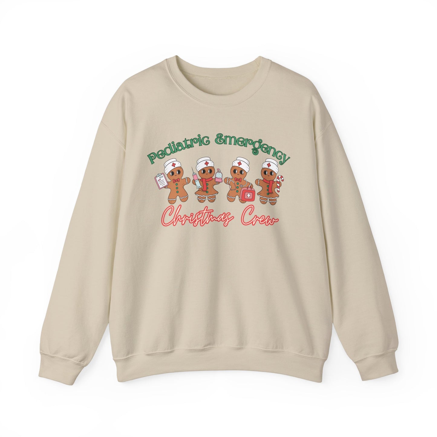 Pediatric Emergency Christmas Crew, Gingerbread nurse, ER Nurse Christmas sweater, Pediatric Nurse, Christmas Crew