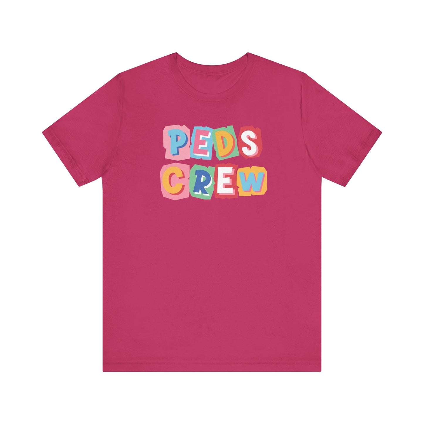 Peds crew nurse tshirt , retro 90s theme nurse tshirt