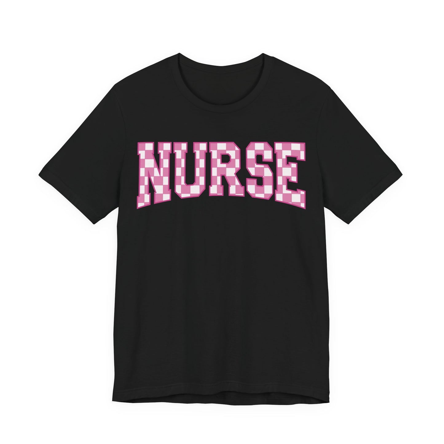 Retro checkered nurse shirt , Emergency Nurse,  Registered Nurse Shirt, PICU Nurse, NICU Nurse Shirt, Gift for Nurse, Future Nurse gift, RN gift.