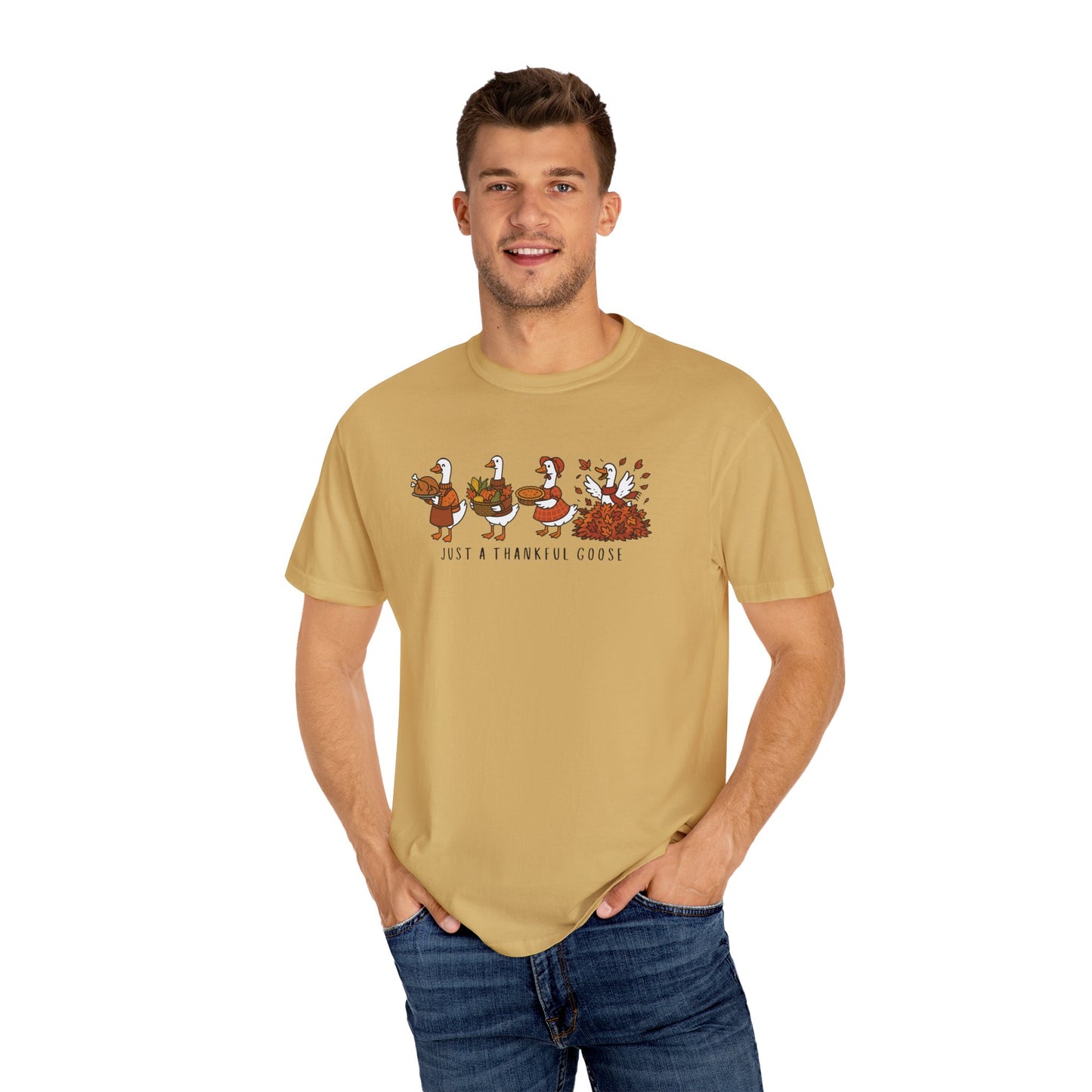 Funny Goose Thanksgiving Comfort colors tshirt