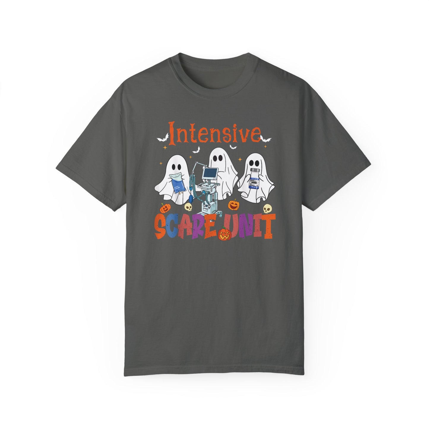 ICU Funny nurse fall shirt, ghost nurse shirt , emergency nurse, RN Halloween shirt , comfort colors shirt, ER RN, medical shirt