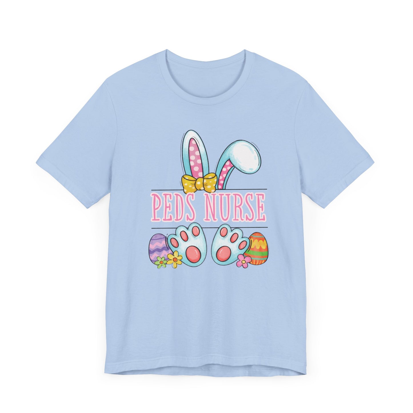 Easter Women Shirt, Retro Chick,Peds Nurse shirt, Easter nurse,