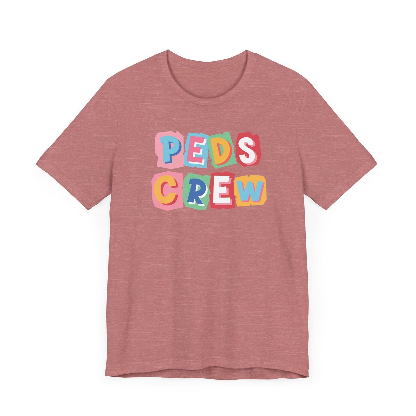 Peds crew nurse tshirt , retro 90s theme nurse tshirt