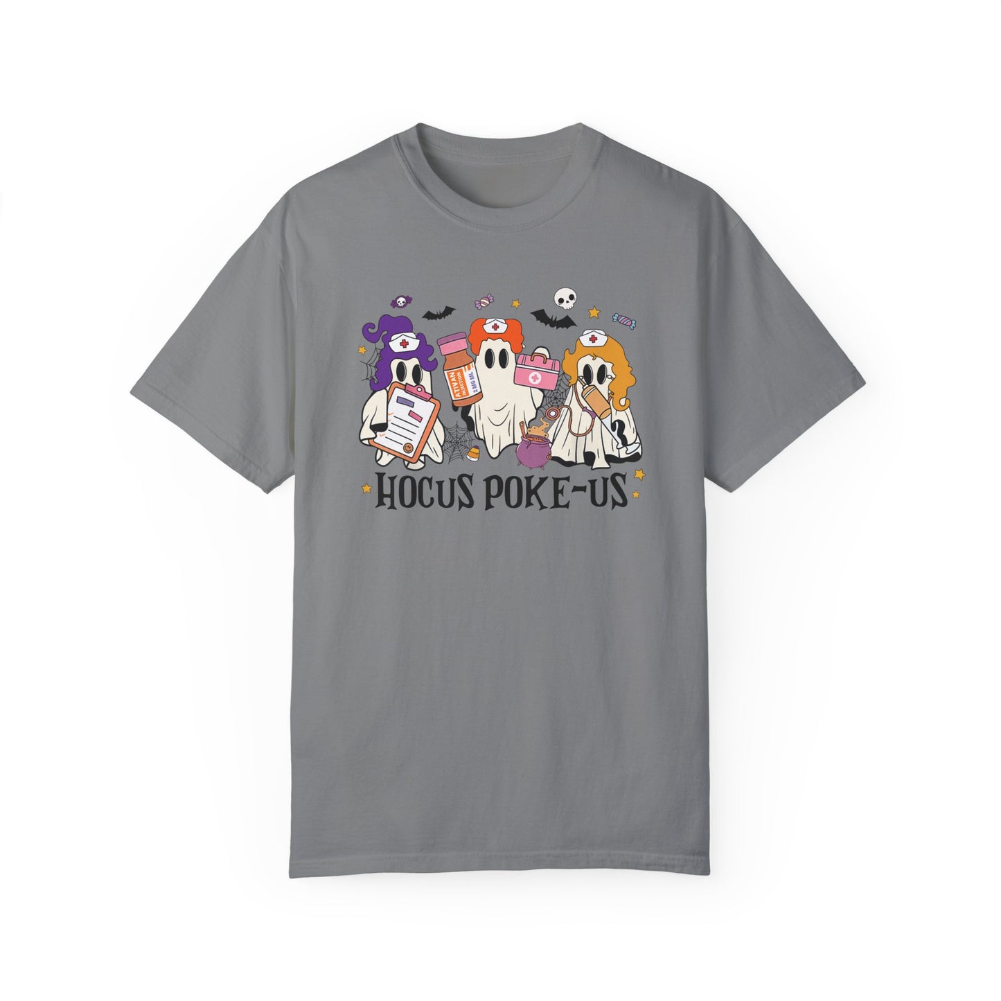 Funny nurse long sleeve, Halloween Nurse shirt, Department shirt, nurse shirt, ghost nurse shirt, comfort colors,  Halloween shirt for nurse