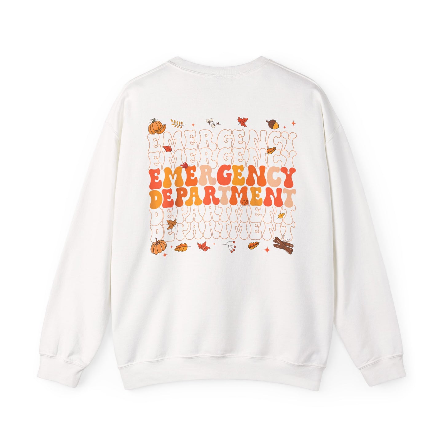 Copy of Turkey front ED sign, thanksgiving theme ED Nurse longsleeve , pediatric nurse shirt, comfort colors turkey nurse shirt, Peds nurse,fall nurse shirt