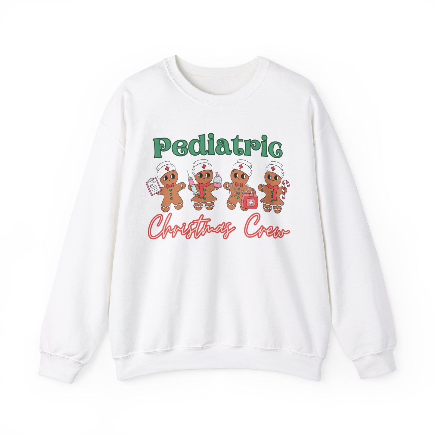 Pediatric Nurse Christmas sweatshirt, Gingerbread nurse, ER Nurse Christmas sweater, Pediatric Nurse, Christmas Crew, perfect for groups!