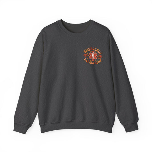 Copy of Turkey front ED sign, thanksgiving theme ED Nurse longsleeve , pediatric nurse shirt, comfort colors turkey nurse shirt, Peds nurse,fall nurse shirt
